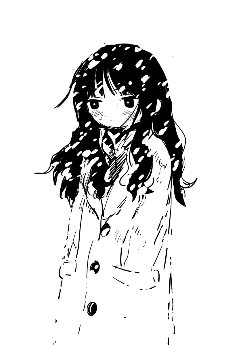 ふぶき二枚(過去絵) 
