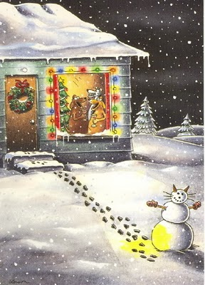 I'm yet to be convinced that anyone did "Christmas" better than Gary Larson.