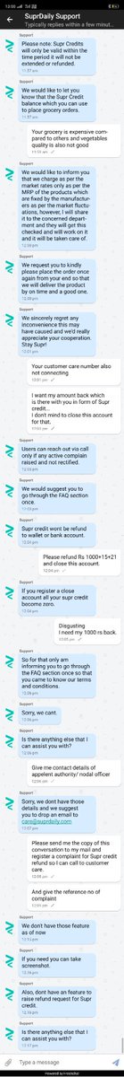 opbhatt25's tweet photo. Dear 
@_puneetKumar
 !
@SuprDaily
 is cheating customer in name of Supr credit... Not refunding money.
@jagograhakjago
@consaffairs4you https://t.co/XjZ88XSbw5