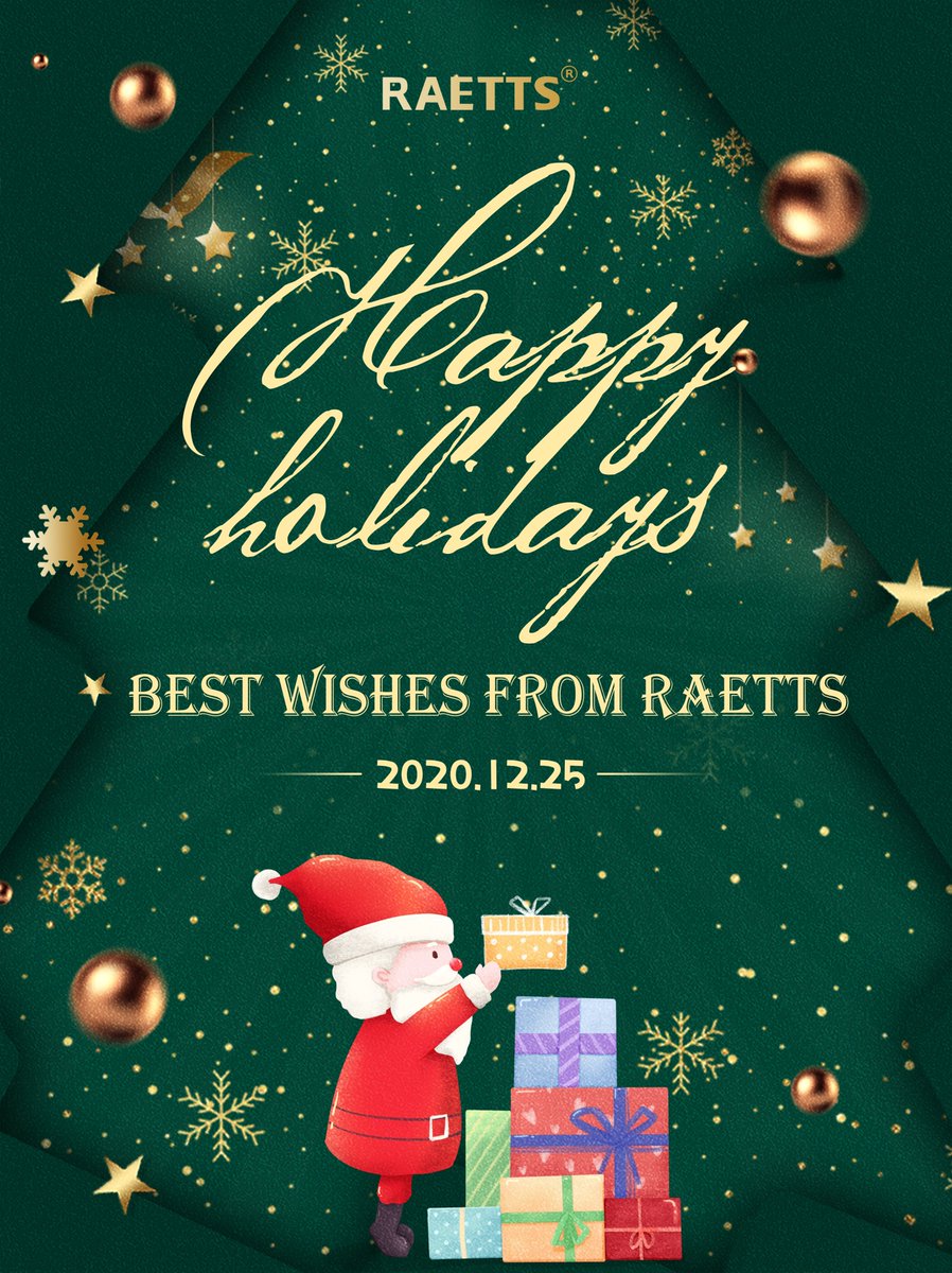 RAETTSblower's tweet photo. Season's Greetings！
And hope the coming New Year will bring a wonderful new atmosphere.🤗 https://t.co/PILY9sWGSW