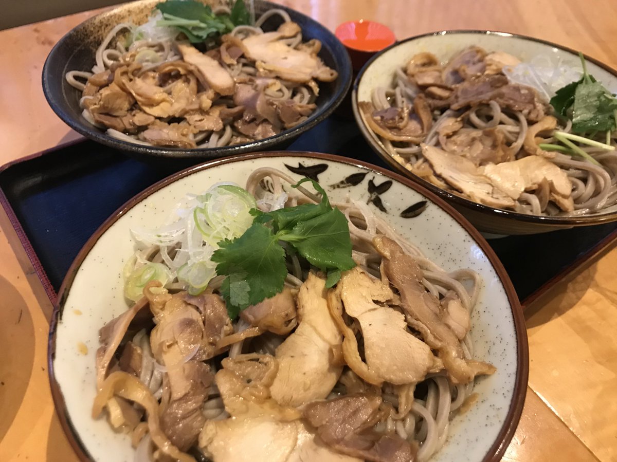 ginzamaruisushi's tweet photo. #山形田 さんの #肉そば
#まる伊の賄い #これは山形田さんの商品です #ThisIsNotOurs #カツ丼は自前です https://t.co/PoP4T2IECt
