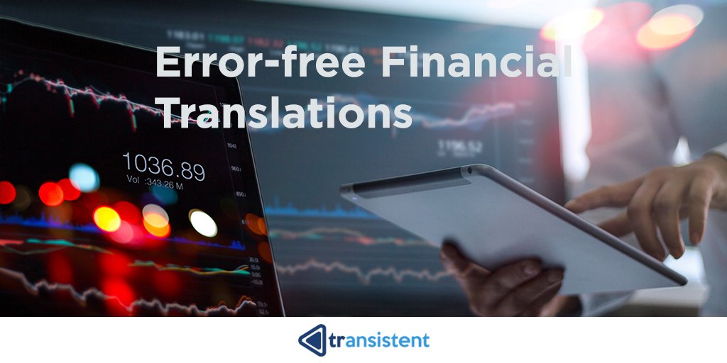 Transistent_'s tweet image. At Transistent, we work with professional finance translators mastering financial terminology to provide accurate and error-free translations.

#Transistent  #YourAccessToTheWorld!
#translation #localization #professionaltranslation #multimedia #project #translationsolutions