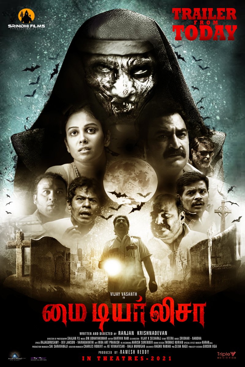 triplevrecords's tweet photo. #MyDearLisa Official Trailer from Today...☠️

https://t.co/vWFwiqXScx

@iamvijayvasanth @IamChandini_12 @RKrishnadevan @DmUdhayakumar #AadukalamNaren #Singampuli #KPYMullai #KPYKothandan #CoolSuresh #SrinidhiFilms #TripleVRecords #மைடியர்லிசா #HappyChristmas #MerryChristmas https://t.co/kC1xwpOm1G