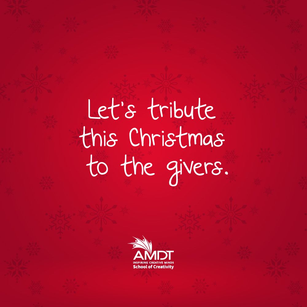 Let's tribute this year's Christmas to the givers. Those who opened their hearts and their humanness. May our blessings prosper them.
Love from our Creative family to yours.
Stay home and be safe.
#WeAreAMDT #CreativityStartsHere #Creativity #Christmas #SriLanka #Maldives https://t.co/BHw583INDO