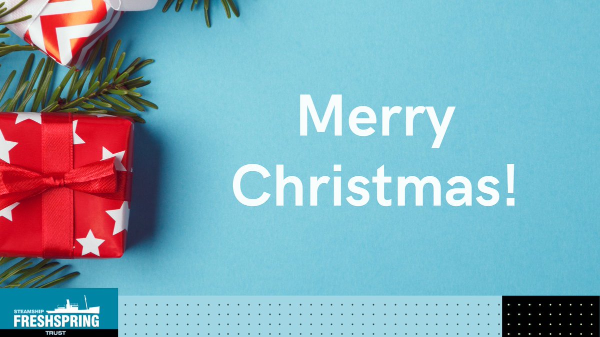 SS_Freshspring's tweet image. Merry Christmas to you all, from everyone at the SS Freshspring Trust.

Thank you for your continued support of our small charity throughout one of our toughest years.