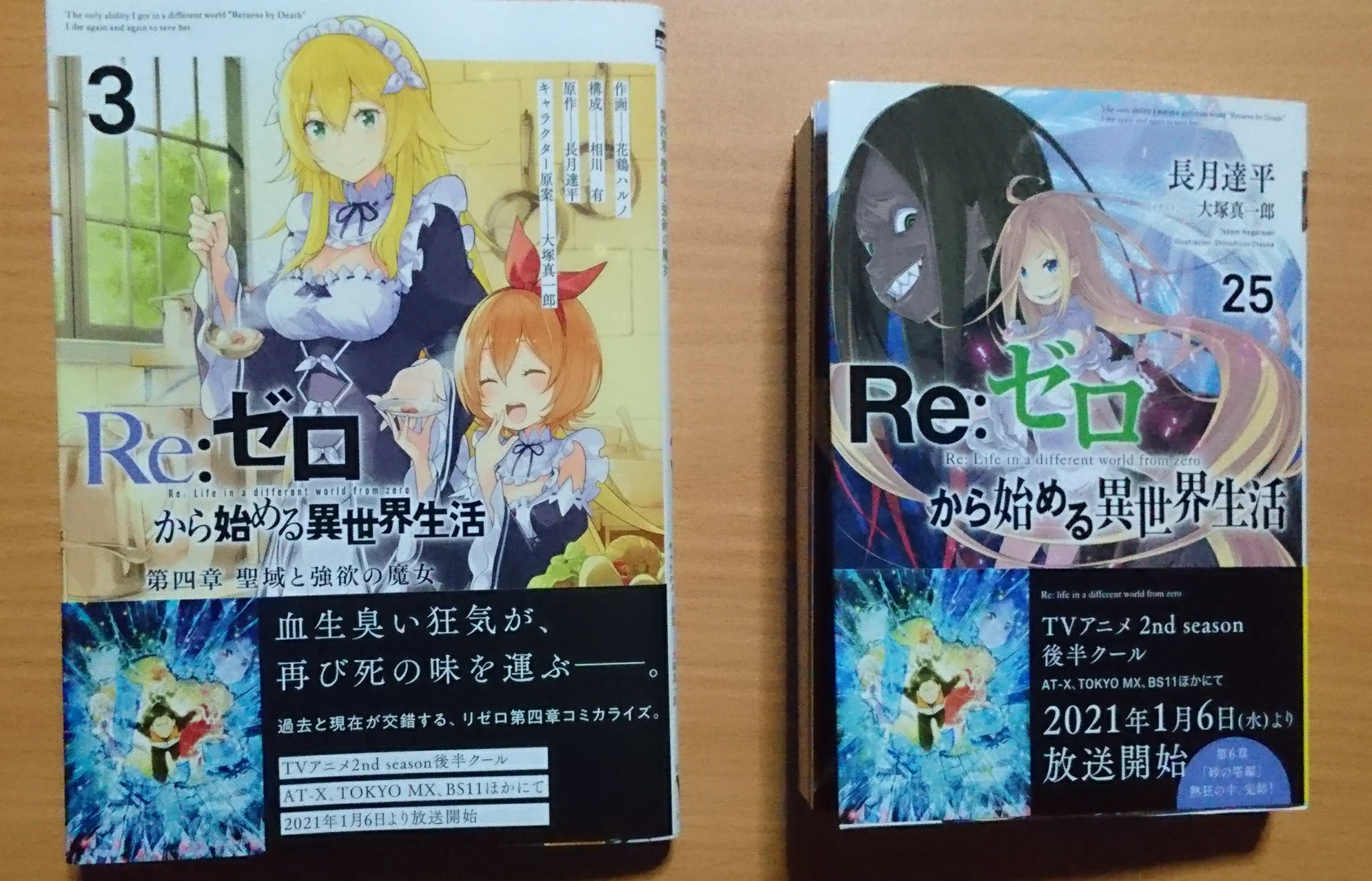 Re ゼロから始める異世界生活 1 25巻 その他6巻 Oralcenter Com Br