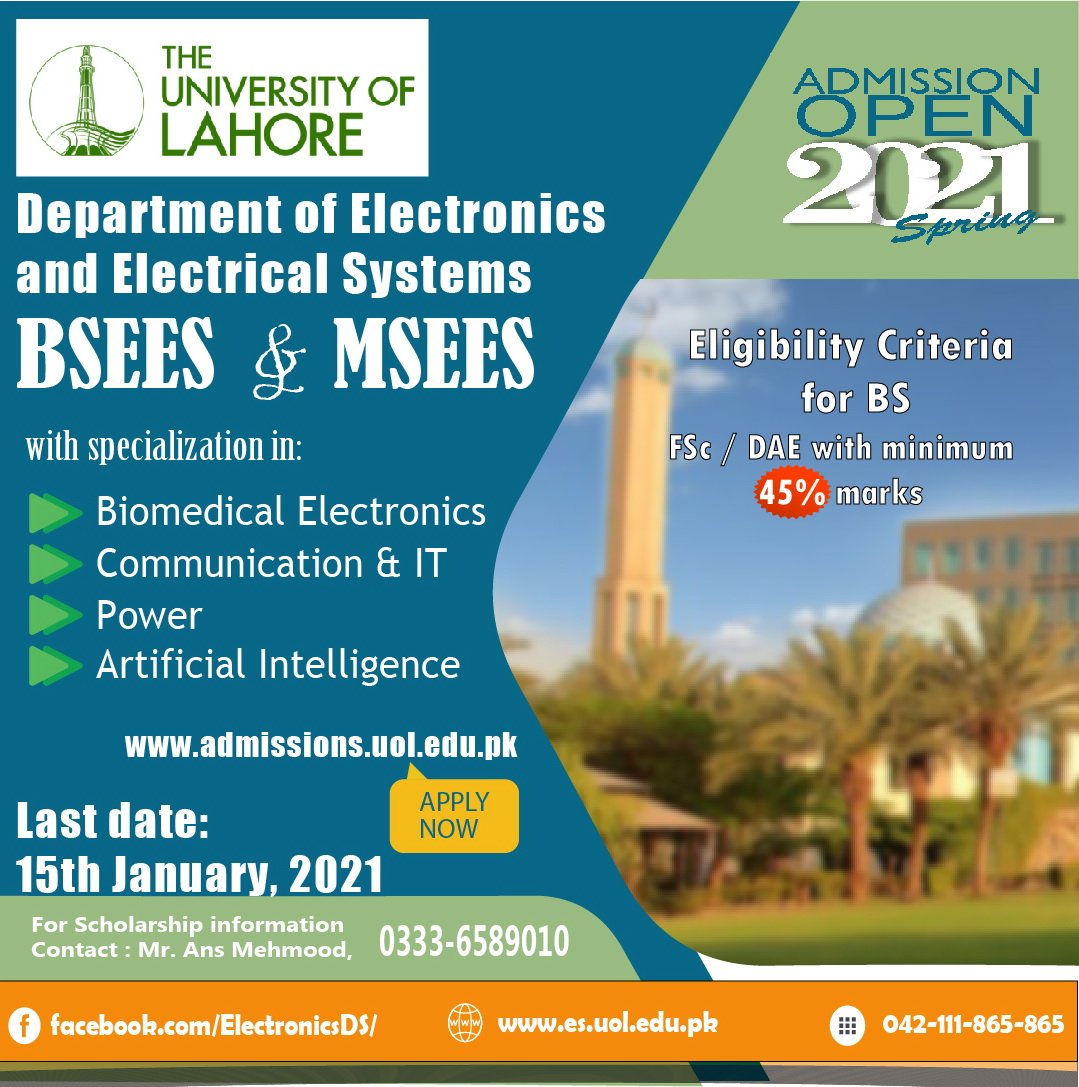 Electronics Department UOL