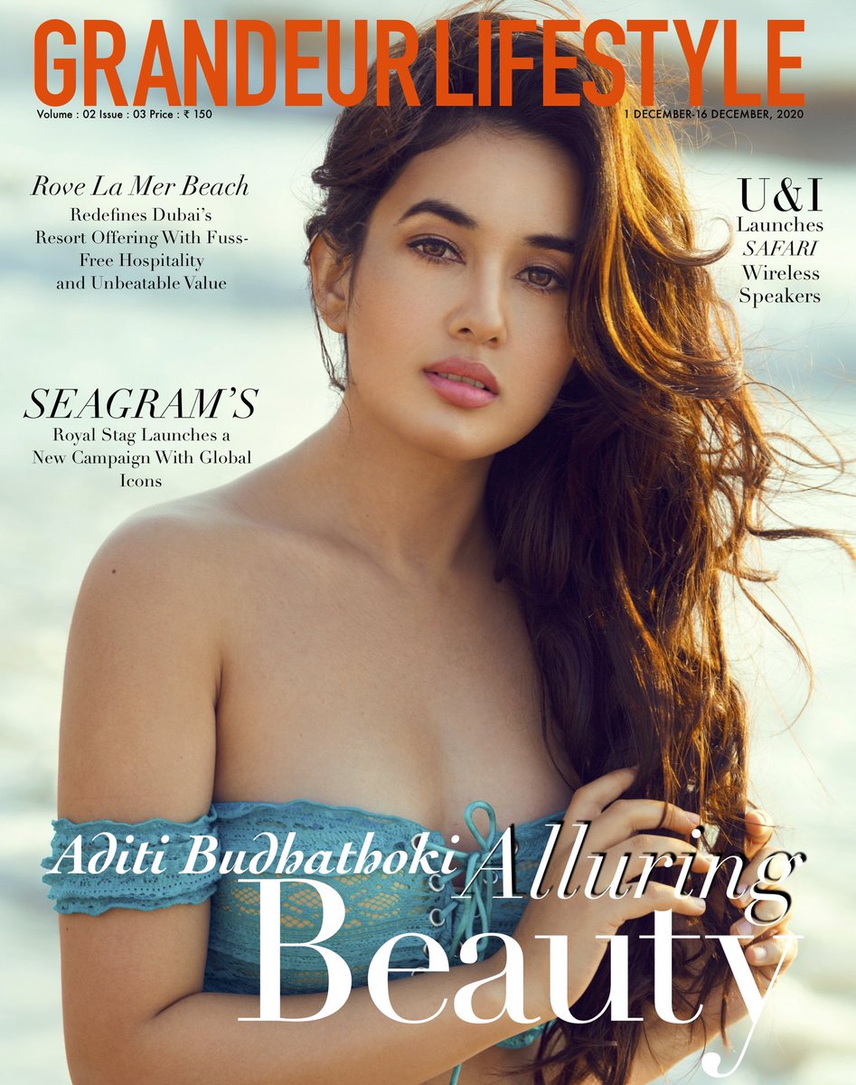 glmagazineindia's tweet photo. Presenting the alluring beauty @AditiBudhathoki on editorial cover 🌟

@inndresh @BrandcorpsMedia @spotonbollywood @urbanbollywood @BollywoodWire 

#GrandeurLifestyle #glmagazineIndia #grandeurlifestylemagazine #grandeurlifestyle #fashion #editorial https://t.co/Aw7I8Ildlv