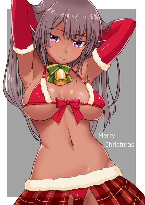 ファ「これが日系シャードのクリスマスの衣装なんですね」
シ「そうじゃないんだけど。そうなんだよなぁ」
#アリスギア
#アリスギアお絵かき 