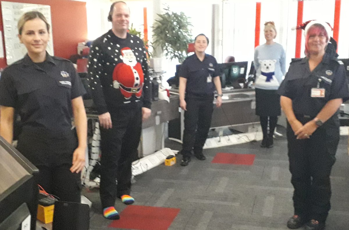 Were you dreaming of a white Christmas? Well here it is... WHITE WATCH Control with you until this evening wishing you a safe and happy day.