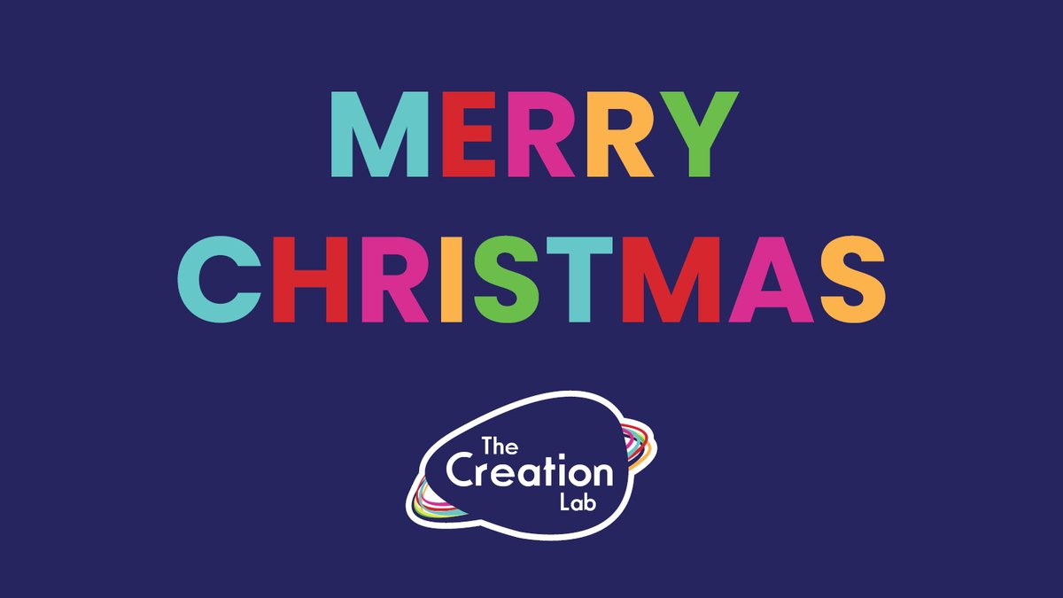 Wishing you a very Merry Christmas from The Creation Lab team!