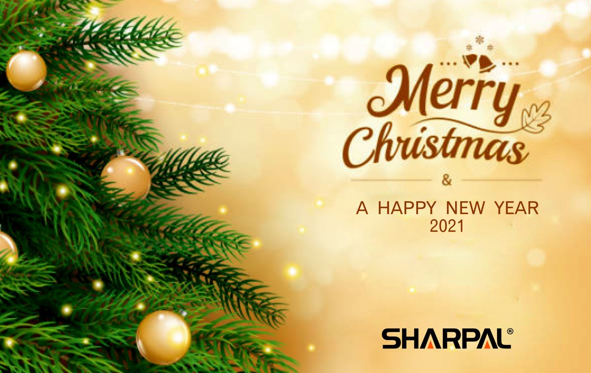 Sharpalcorp's tweet image. Merry Christmas and Happy New Year.