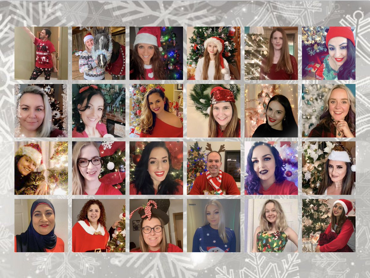 RefreshDaySpa's tweet photo. Have a safe and Happy Holidays from all of us at Refresh Day Spa and Salon!!! ♥️♥️♥️ #MerryChristmas #HappyHolidays #XmasStaffPucture #RefreshFamily #RefreshDaySpa #SupportSmallBusinesses 
https://t.co/VfJx8DjvQH https://t.co/u4Pf19nMdZ