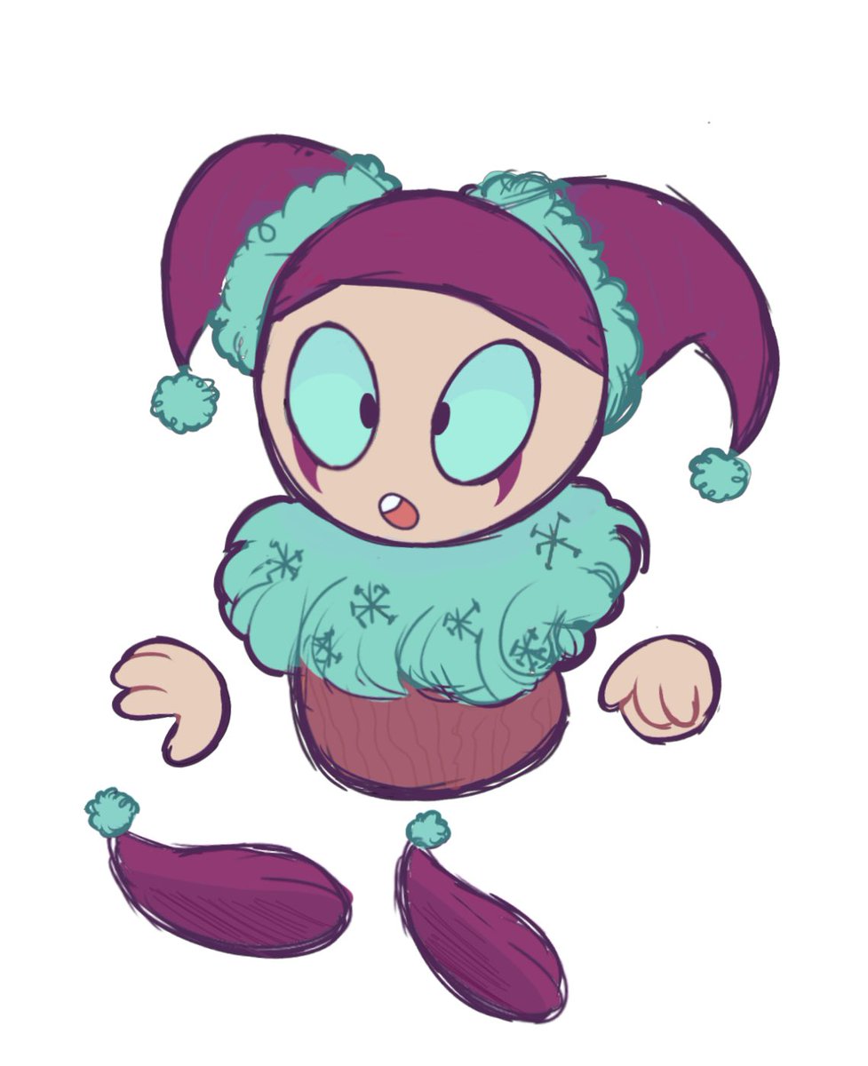 clownclues's tweet photo. Christmas Pippet !! #pippet #art #artistsontwitter #clowncore #aestheticart #digitalart #clown #ibisPaintX https://t.co/uFV6LUrsdb