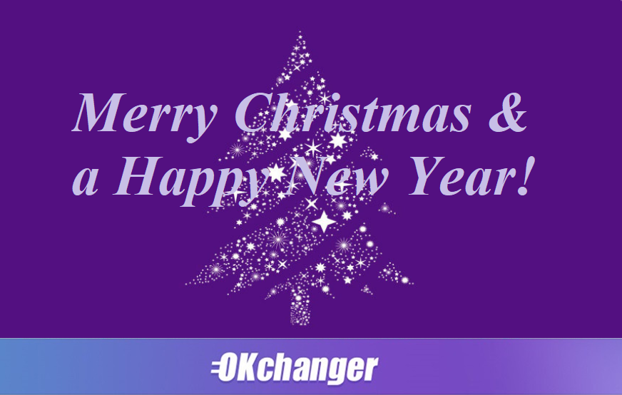 Okchangercom's tweet photo. 🎄🎅Dear users,
We wish you a Merry Christmas and a Happy New Year!
In 2020 the world began to change, and we also changed.
Do not stop, keep changing yourself and do not forget to exchange your e-currency at the best rate on https://t.co/mwGtGVE4tv⛄! 
See you in 2021!❄ https://t.co/KLQyJUl9Sc