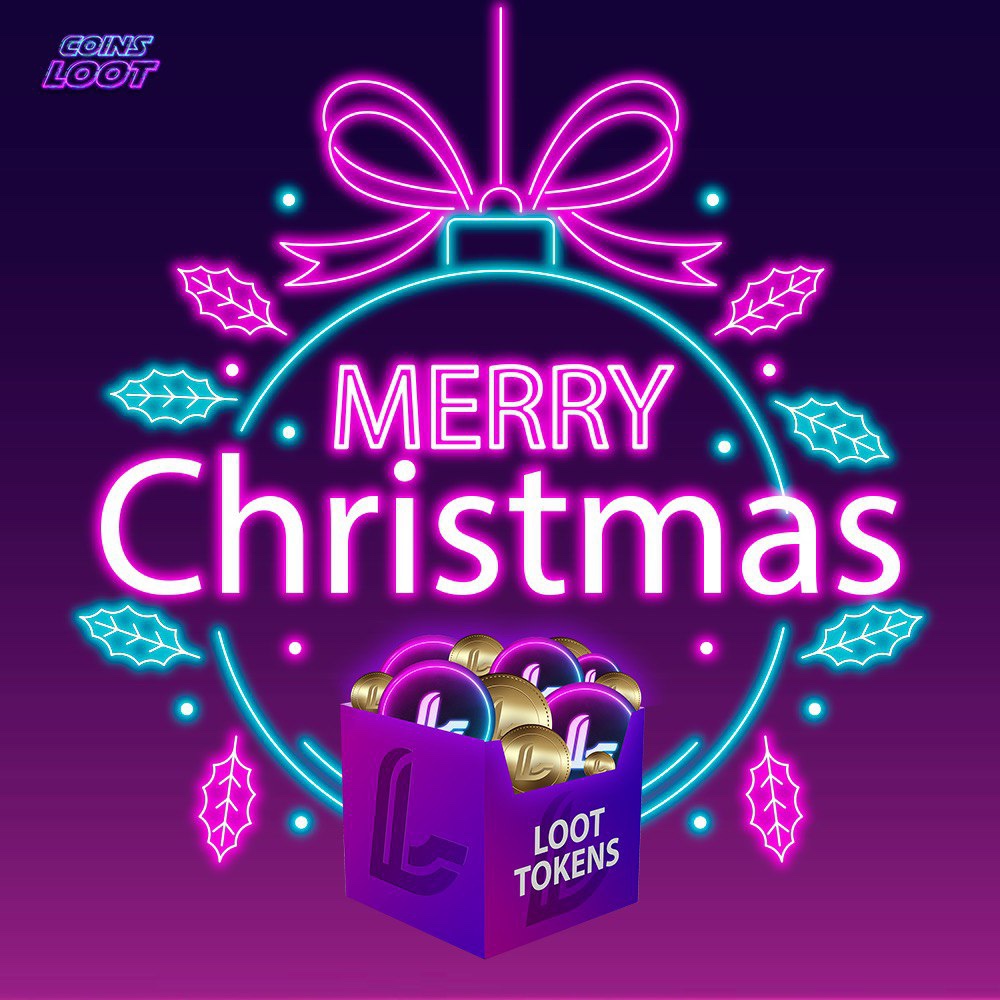 CoinsLoot's tweet photo. What gifts will you find under the Christmas Tree?🎁 Are you excited? Write in the comment🖊
#lootbox #loot #bitcoin #ethereum #stage3 #cryptotrading #neonlights #investment #money #cyber #cybergold https://t.co/Su9GLzIe0t