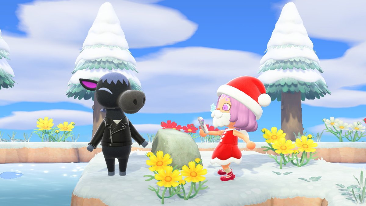 Looks who's coming home on christmas!!!!! #どうぶつの森 #AnimalCrossing #ACNH #NintendoSwitch