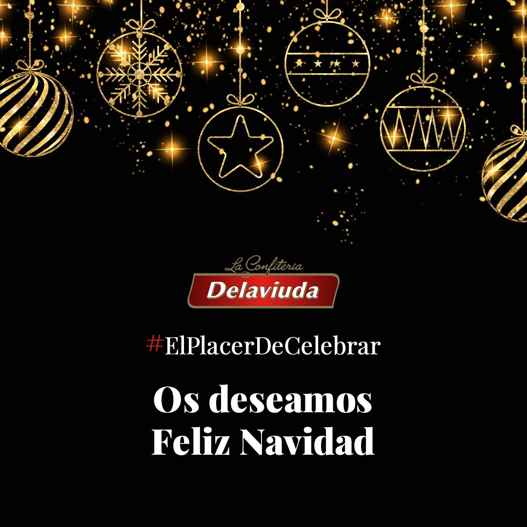 De parte de todo el equipo de Delaviuda queremos desearos una Feliz Navidad. Será todo un honor acompañaros en este día tan especial. ¡Brindemos por #ElPlacerDeCelebrar!