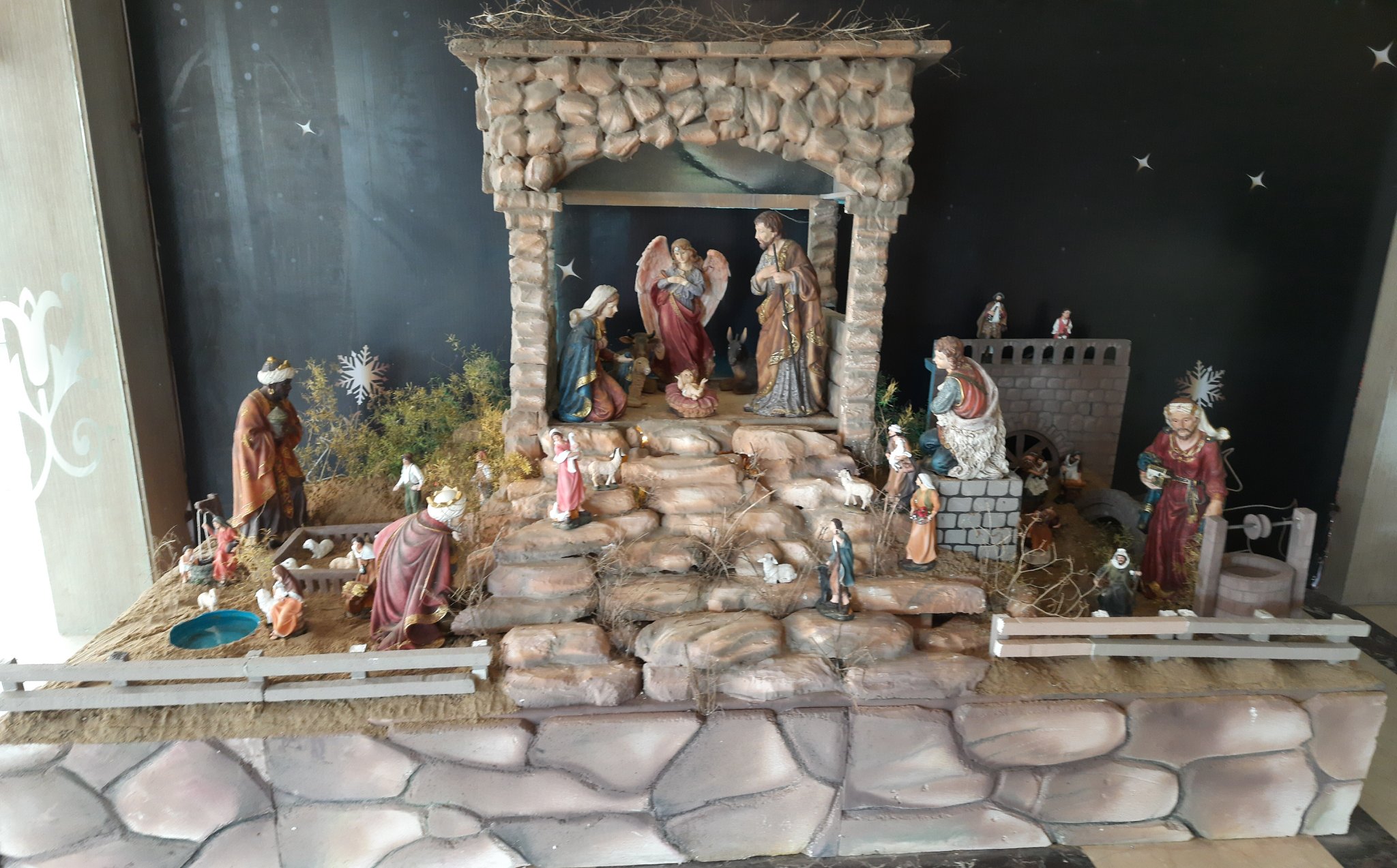 Christmas Crib Decoration Ideas At Home Psoriasisguru easy-and-simple-crib-making-how-to-make-christmas-crib-at-home-diy