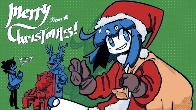 Stardustjarr christmas episode:
Sutta ruins- i mean, saves xmas 