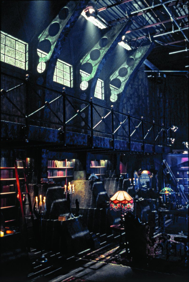  #TwelveDaysOfTARDISInteriors day 1Doctor Who and the Gothic WarehouseIn 1996 the series returned for one night only and proceeded to blow a significant chunk of budget on this grand reimagining with nooks, crannies and even a mezzanine floor!