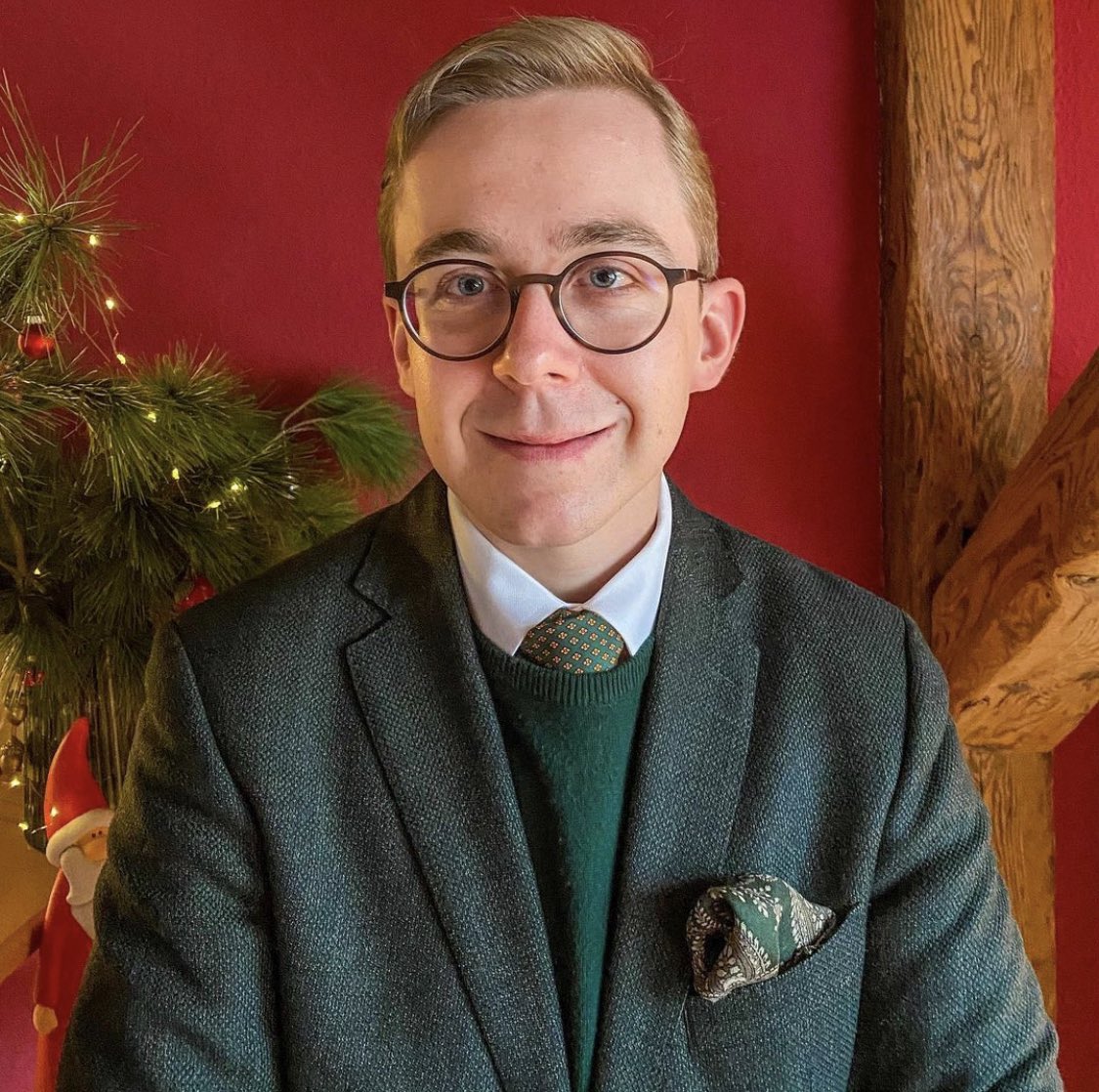 Wenn du Weihnachten nicht mit den Großeltern verbringen sollst aber du zum Glück dein eigener Opa bist