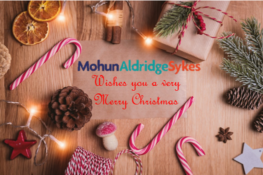 mohun_ip's tweet photo. As we approach the end of a challenging year, filled with uncertainty and threat, the Team at Mohun Aldridge Sykes would like to take this opportunity to wish all of our clients, suppliers and friends a peaceful, joyful Christmas and the freedom to hope for a better 2021. https://t.co/40ZafBusyQ