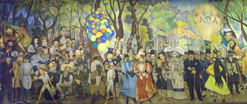 シャットのクイズメモ ディエゴ リベラ メキシコ画壇４大巨匠の1人 メキシコシティーの国立宮殿 文部省などの大壁画を制作 代表作 アラメダ公園の日曜の午後の夢 夫人のフリーダ カーロもメキシコの代表的画家として知られる 亡命してきた