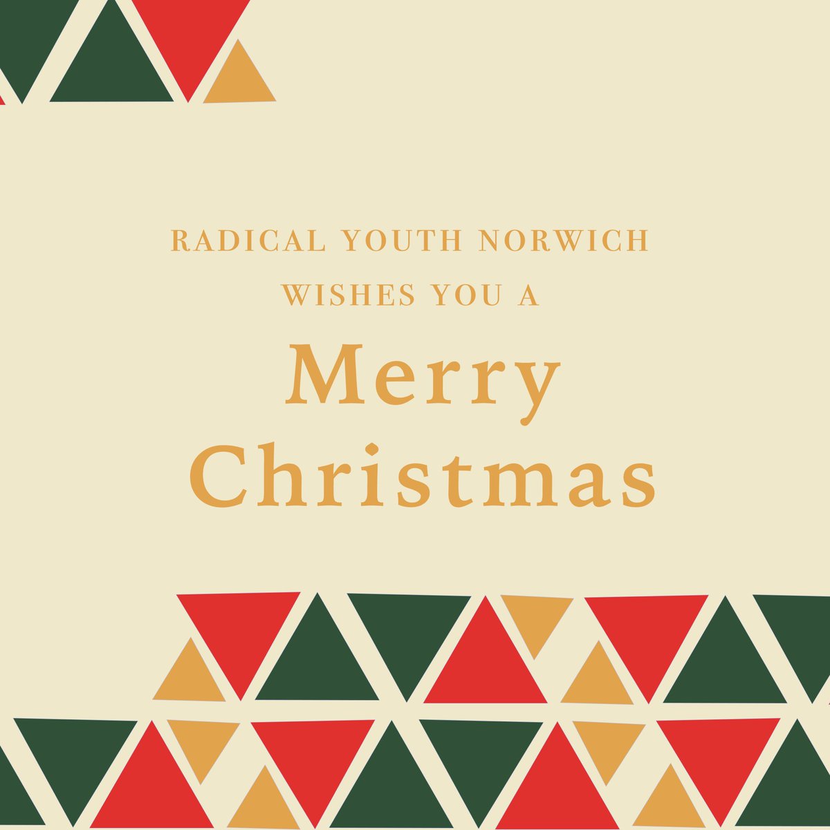 rynorwich's tweet photo. We at RY Norwich wish you a Merry Christmas 🎄 @RadicalYouthHQ #JesusIstheReasonForThisSeason #hope https://t.co/Sp0TRkliEh