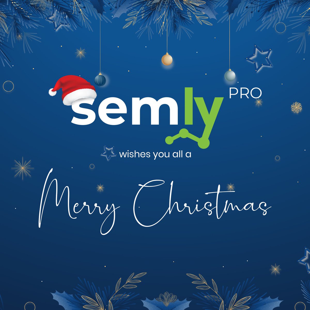SemlyPro's tweet photo. Here's to a year filled with blessings and beyond! The Semly Pro family wishes you all a Merry Christmas!
.
.
.
#semlypro #christmas #digitalmarketing #seo https://t.co/1FgcchewSc