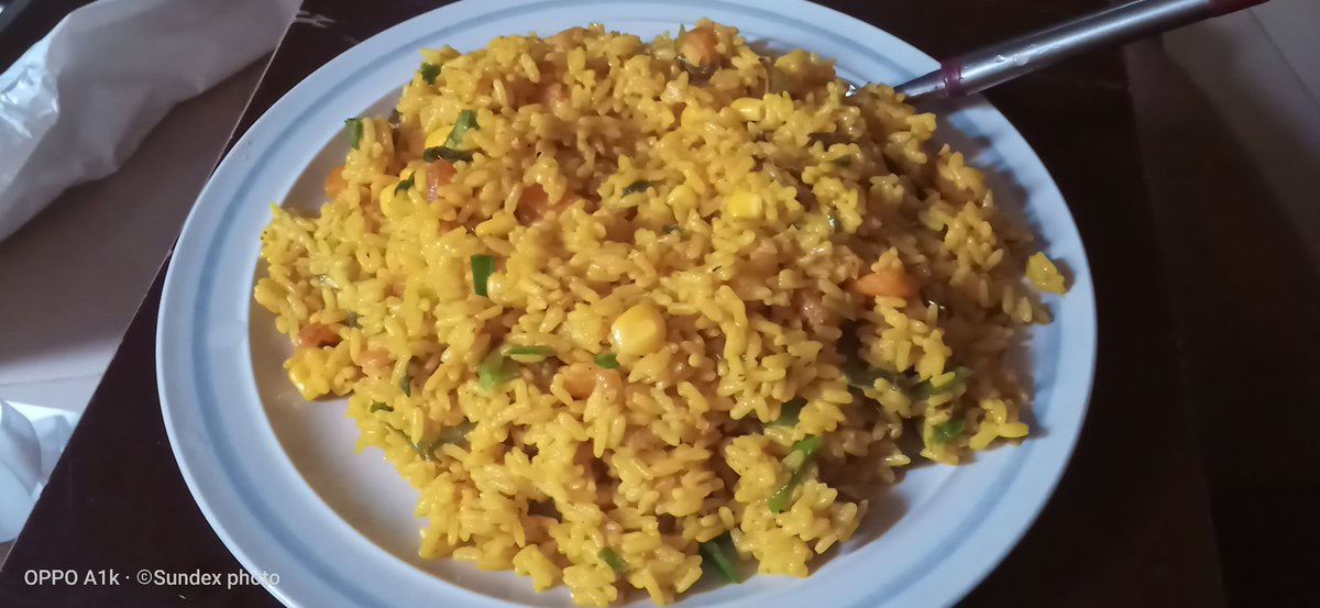 Sundex34's tweet image. Christmas Fried Rice