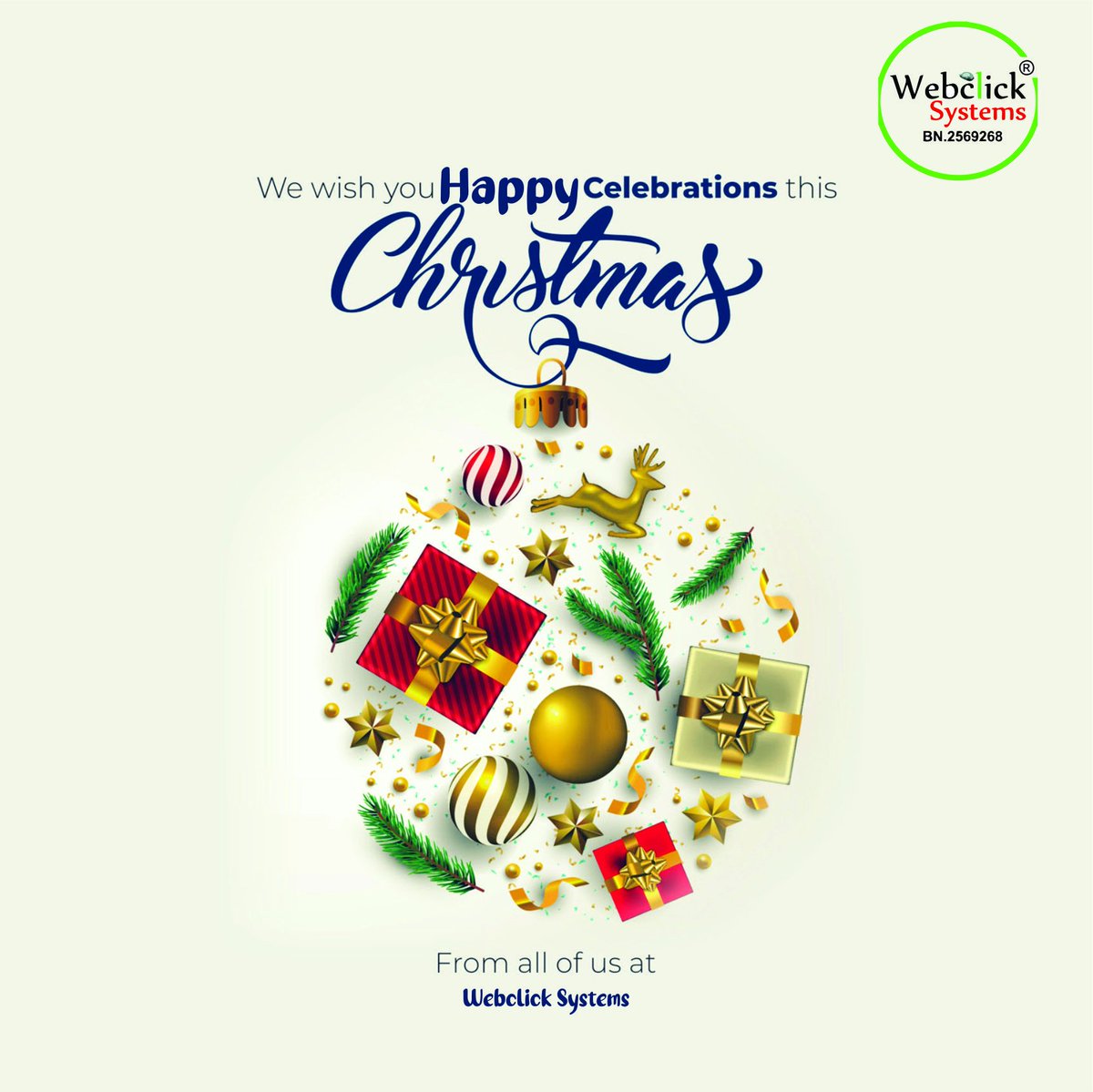 SystemsWebclick's tweet image. In 2020, our mission proved more important to our customers. We want to say thank you for helping us stay committed. Merry Christmas to you all
