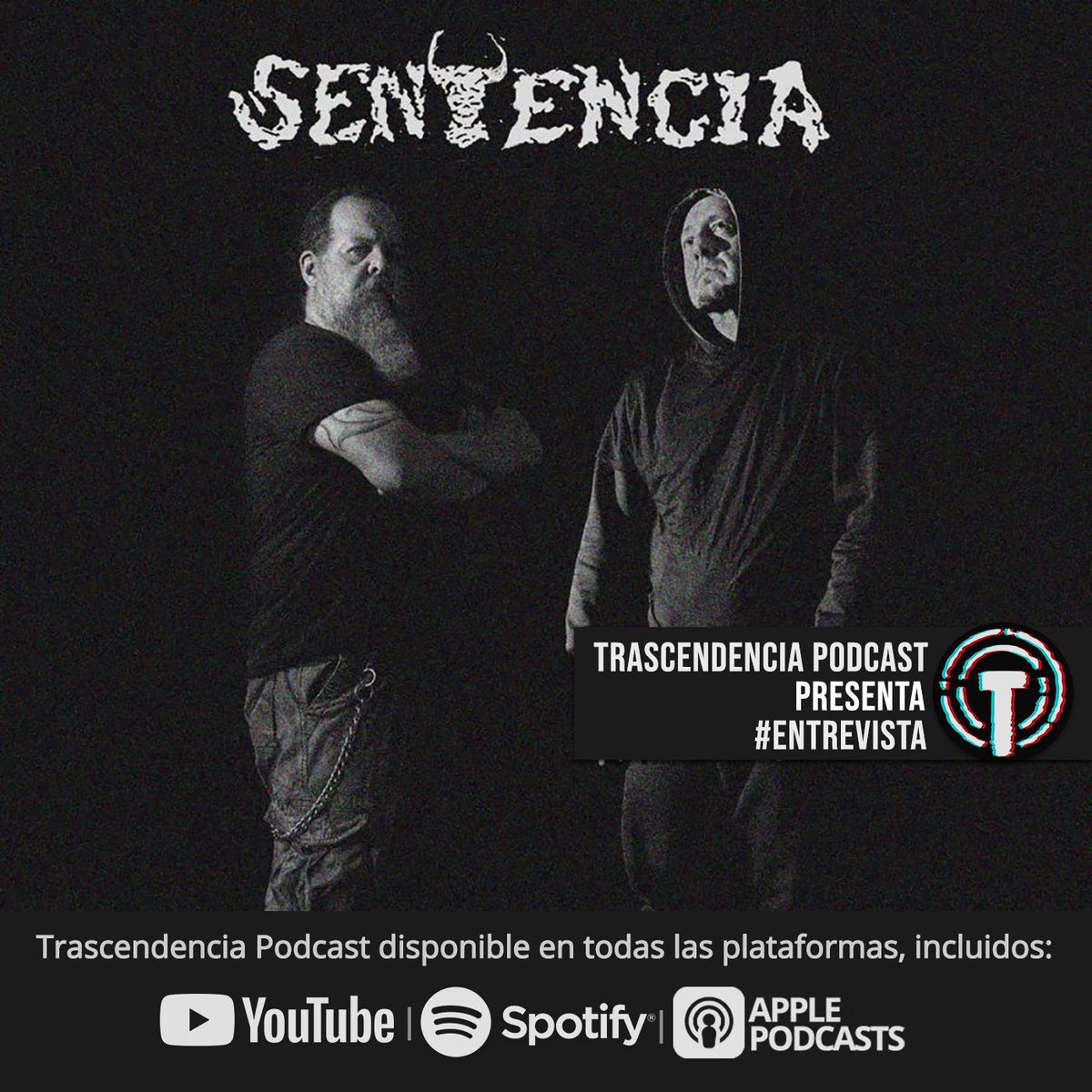 #Podcast Si te perdiste la entrevista con metaleros Sentencia, puedes oirla ya mismo haciendo clic aquí mtr.cool/jkolhoeifv