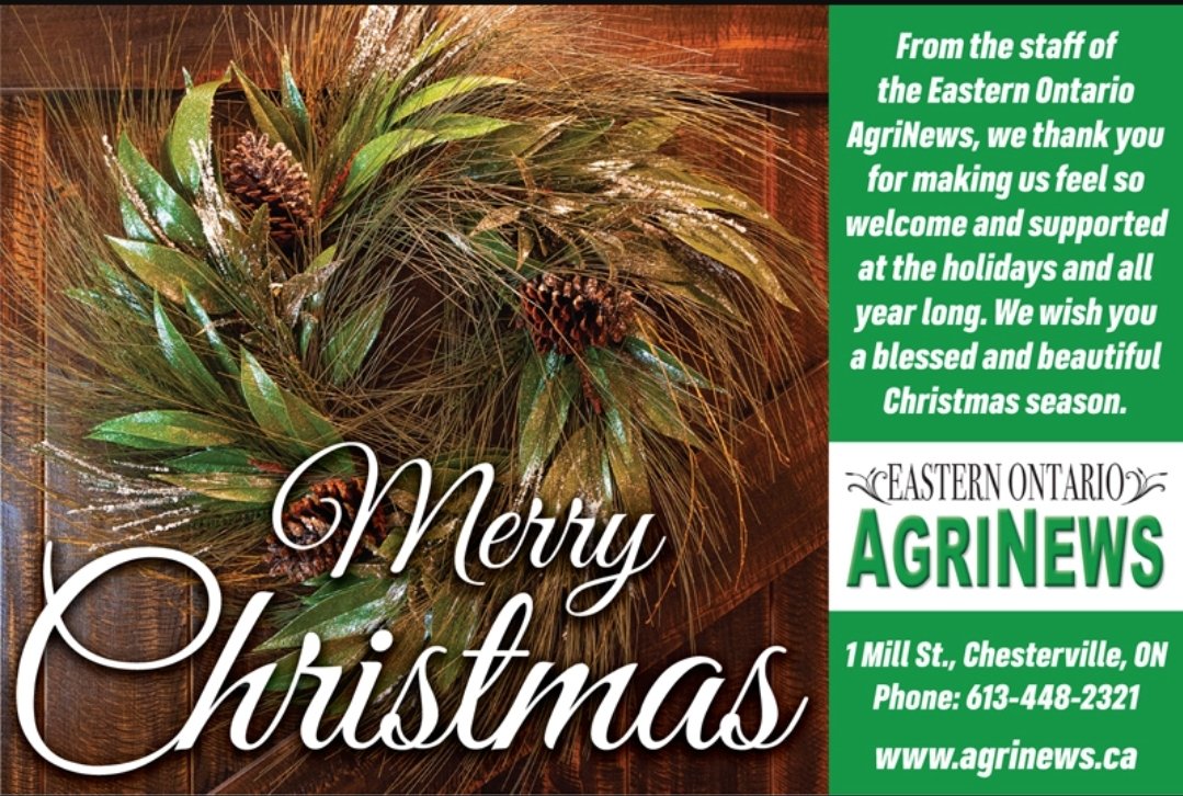 Eastern Ontario AgriNews (@agrinewsont) on Twitter photo 