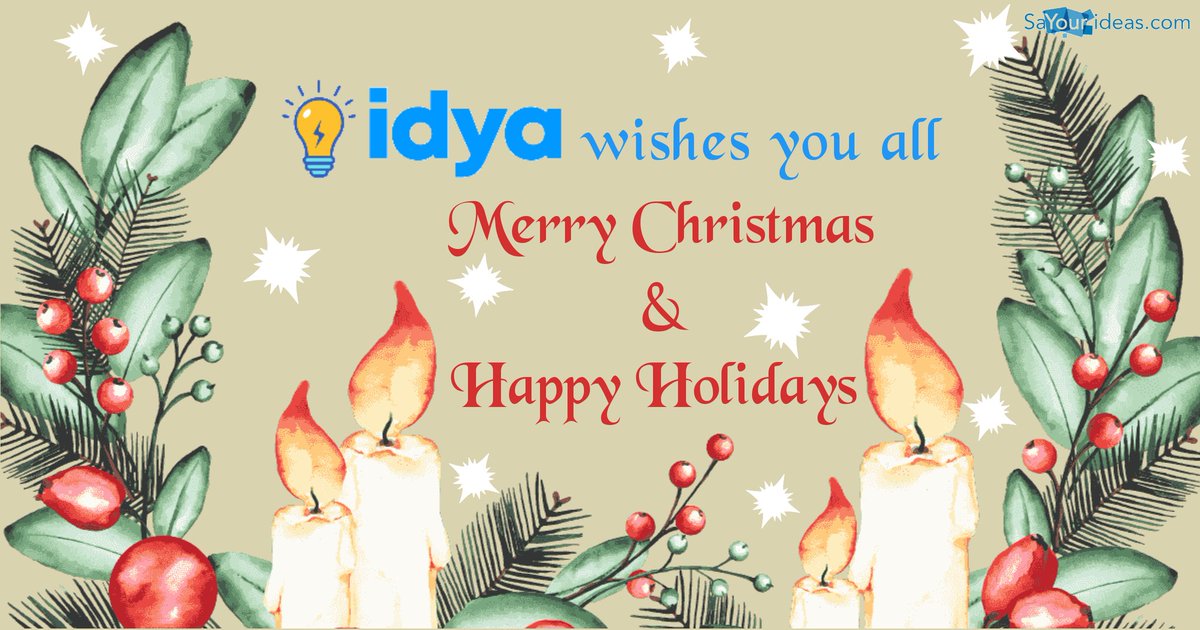 idyain's tweet photo. Merry Christmas and happy holidays #ideas #newideas #creativity #innovation #invention #cofounders #team #mentors #investors #startups #ideavalidation #business #brilliantminds #technology #future #idyain #sayourideas #businessideas #Christmas2020 #Christmas #MerryChristmas2020 https://t.co/g6SeuEAsRT