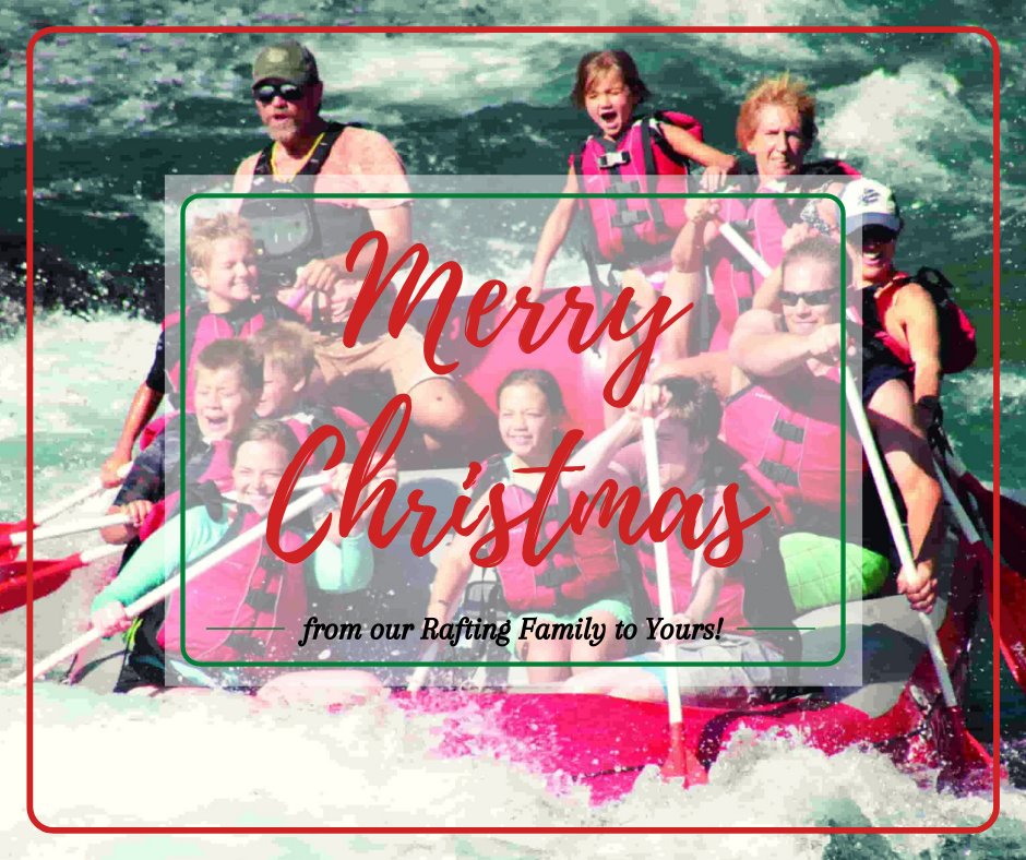 The Team at Glacier Park Rafting wishes you peace, joy, and prosperity throughout the coming year. Thank you for your sense of fun and adventure and for spending time with us on the River! See you next spring!
• Merry Christmas from our family to yours! 🎄

#MerryChristmas