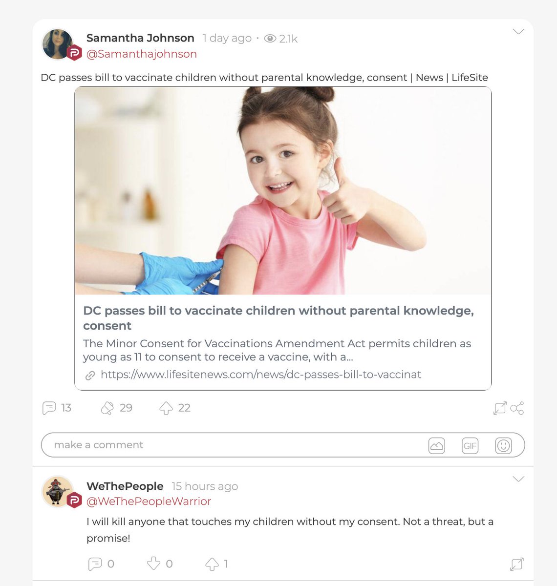 people prince william county sheriff's deputy aaron hoffman is ready to kill: nurses administering vaccines, supreme court justice john roberts, barack obama, "the mentally ill" (people who think he should wear a mask)