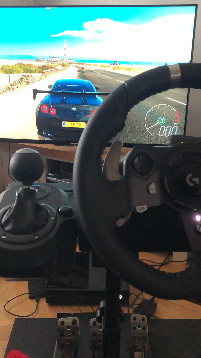 RealLJSmith's tweet image. Racing set up done gt omega racing chair too just need a new xbox and we sorted took inspiration of wheel from @JackUltraMotiv