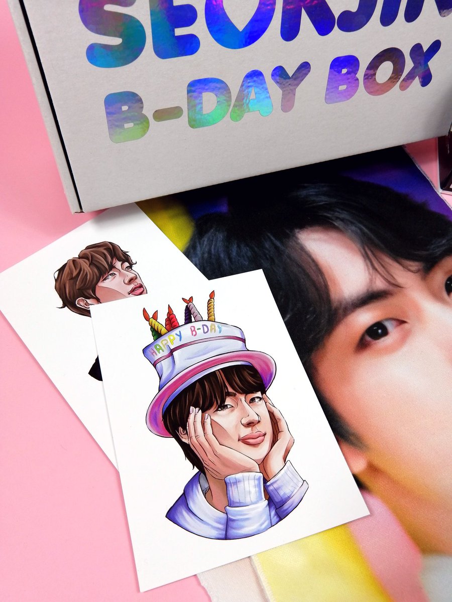 kkingdom_shop's tweet photo. ☃️🎄🎉 Chcąc umilić Wam świąteczny czas przychodzimy z rozdaniem, w którym do wygrania jest nasz ostatni urodzinowy Seokjin B-Day Box  oraz kubek z RJ BT21!

Aby wziąć udział w zabawie:
- polub oraz RT ten tweet
- zaobserwuj nas

 Losowanie wygranej osoby nastąpi: 1 stycznia https://t.co/M5S6J1rXkj
