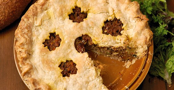 This hearty French-Canadian main dish is making a comeback! Serve with fresh greens and a tangy cranberry relish for a true Fort Langley touch. Visit the link for the Fort Langley Tourtière recipe: pc.gc.ca/en/culture/gou…