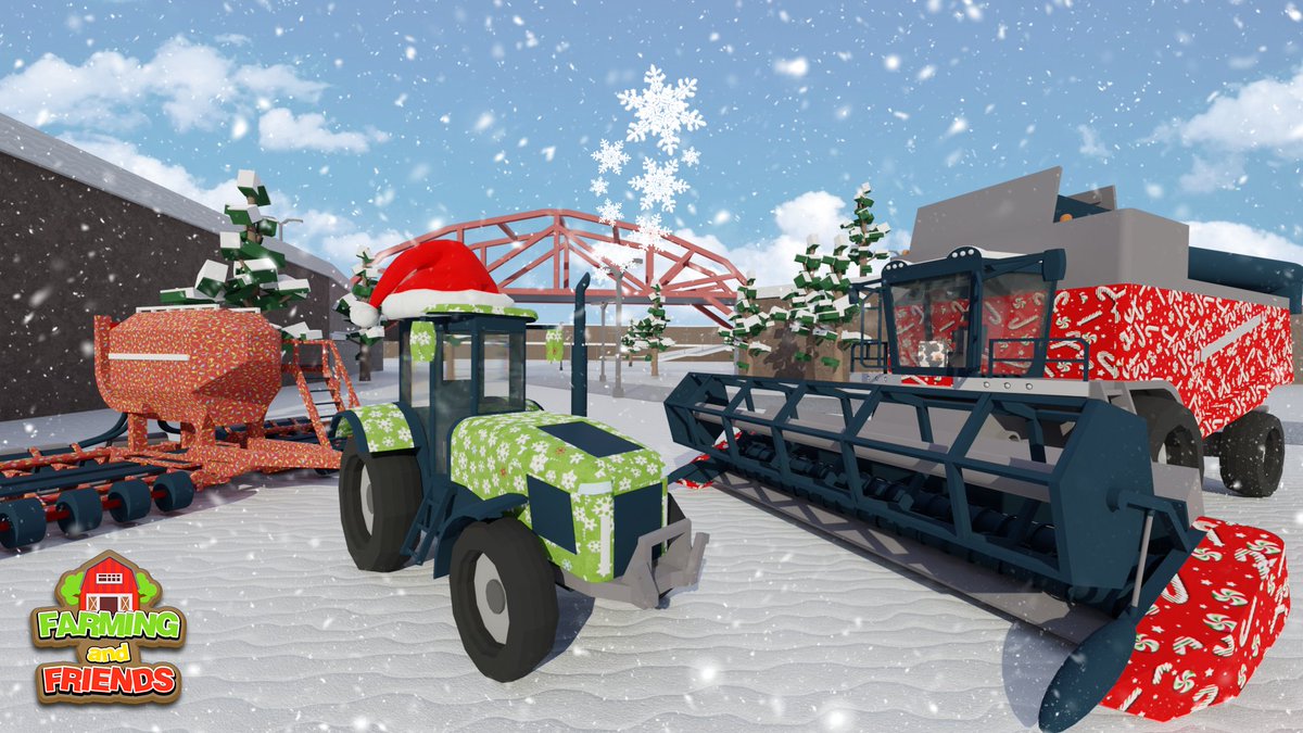 Dunn Games A Twitter Merry Christmas Everyone Don T Forget To Check Out The New Christmas Vehicle Pack In Farming And Friends Only Available For A Limited Amount Of Time Pick It Up - roblox how to set up a friends only game