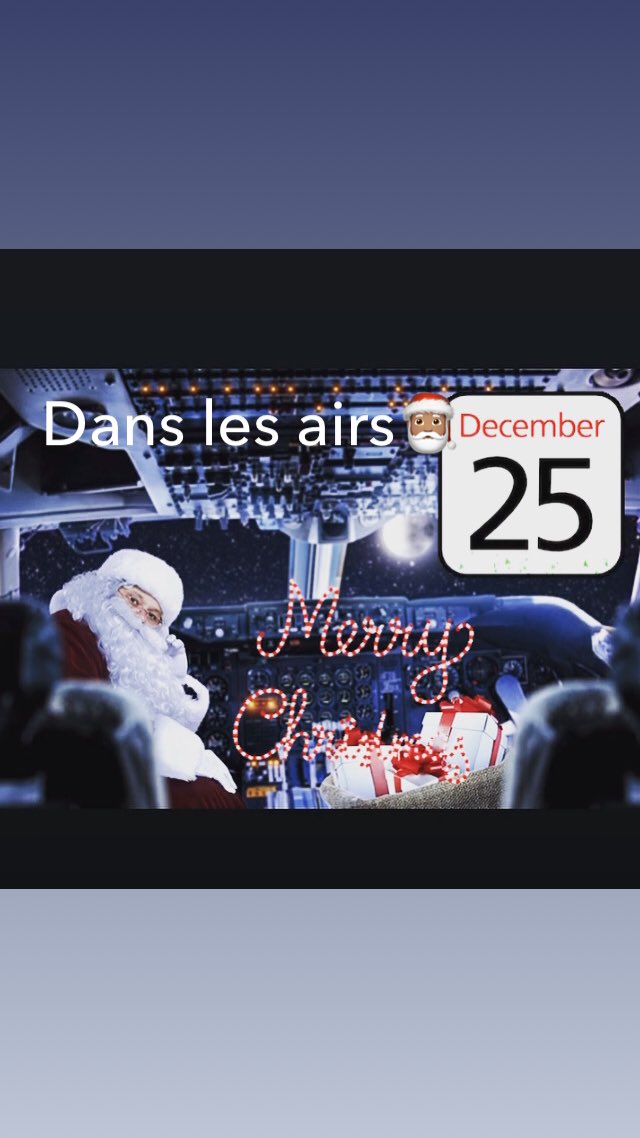 ObjectifPn's tweet image. Joyeux Noël dans les Airs 🎅🏽✈️💙