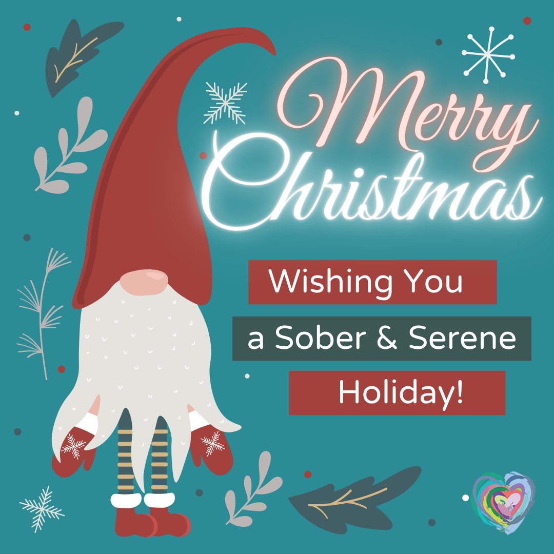 LKagey's tweet photo. We're thinking of you and your loved ones today! May your Christmas be very Merry and Bright! 🎄🌟
And if it's not...that's OK too. It's a challenging time and day for many. You are not alone.❤️ ❤️
#christmas2020
#merryandbright
#sober2020 https://t.co/ubwvpA72AE