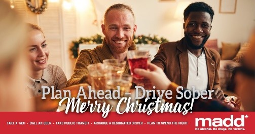 maddcanada's tweet photo. Merry Christmas everyone! #drivesober https://t.co/MZEPPnoEbz