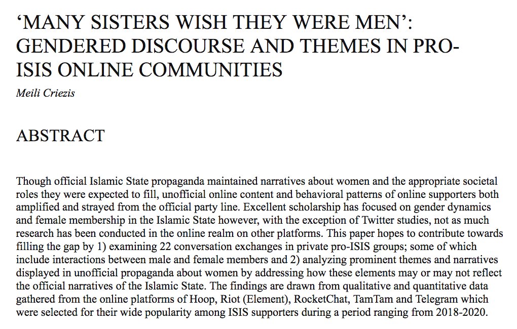 Honored to have an article in the Winter Issue of  @JD_JournalDerad! (Thread with resource list) 1/10Article link:  https://journals.sfu.ca/jd/index.php/jd/article/view/409