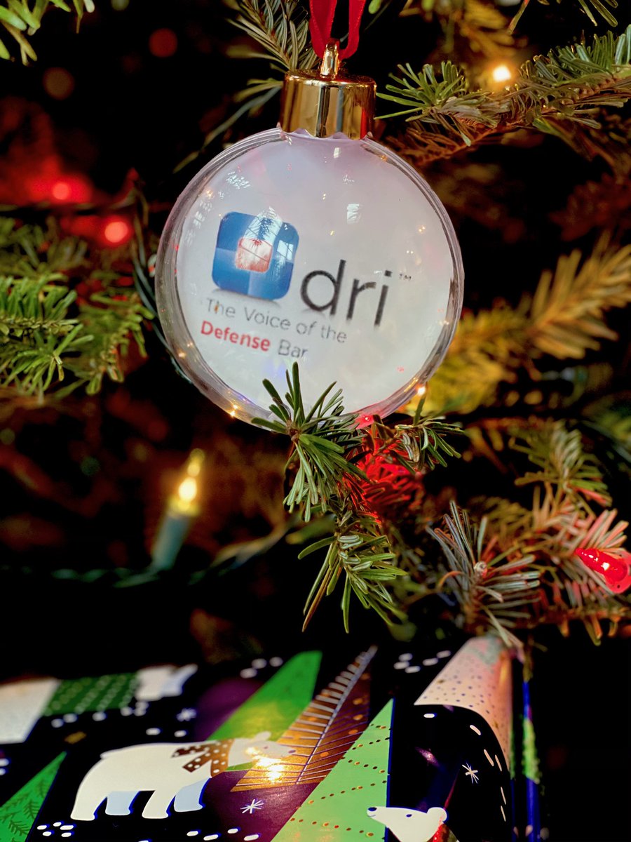 Merry Christmas and Happy Holidays to <a href="/dricommunity/">DRI | Association of Lawyers Defending Business</a> from my family to yours! (And yes, this is pic of my Christmas Tree) <a href="/DRIPresident/">Douglas K. Burrell</a> #drilawyer #drifamily