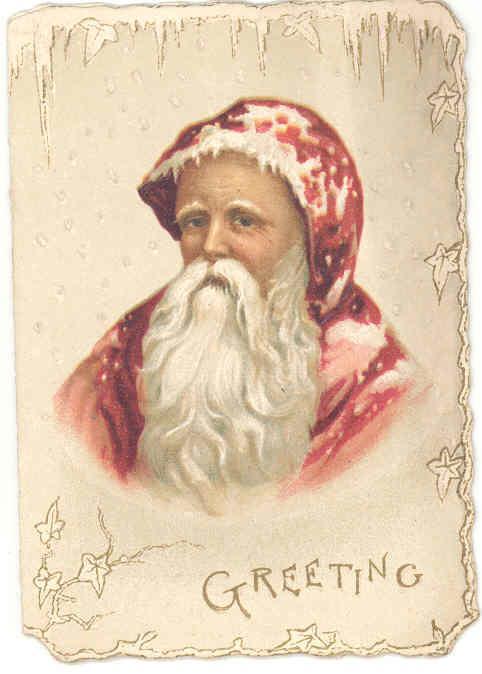 Normally associated with the bringer of the above gifts, is Father Christmas or Santa Claus. The two are in fact two entirely separate stories. Father Christmas was originally part of an old English midwinter festival, normally dressed in green, a sign of the returning spring.