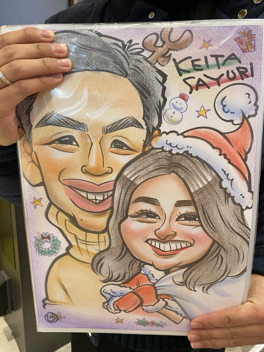 cancan___9's tweet photo. 描いてもらったけど私美化され過ぎちゃう？笑 https://t.co/jItXz6MDJO