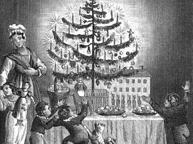 Mechanisation and the improved printing process meant decorations could be mass-produced and advertised to eager buyers. The first advertisements for tree ornaments appeared in 1853.