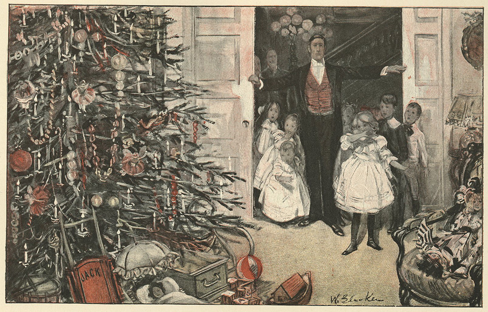 Gift giving had traditionally been at New Year but moved as Christmas became more important to the Victorians. Initially gifts were rather modest – fruit, nuts, sweets and small handmade trinkets.